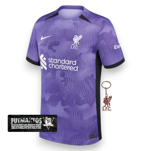 Camisa Liverpool III 23/24 - Roxa | Futmantos