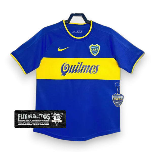 Camisa Boca Juniors 00/01 I Home - Versão Retrô