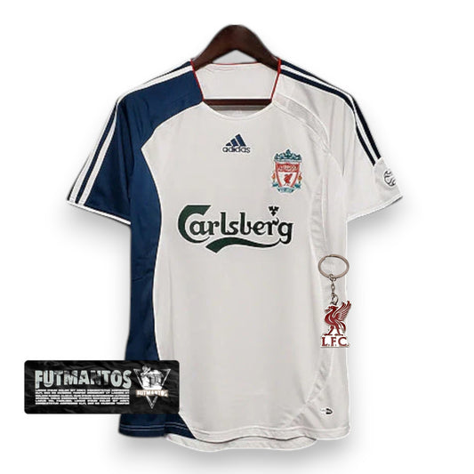 Camisa Liverpool Retrô 2006/2007 Branca - | Futmantos