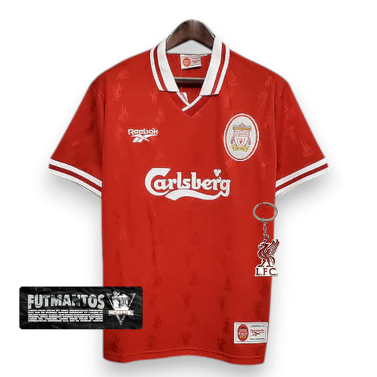 Camisa Liverpool Retrô 1996/1997 Vermelha - | Futmantos