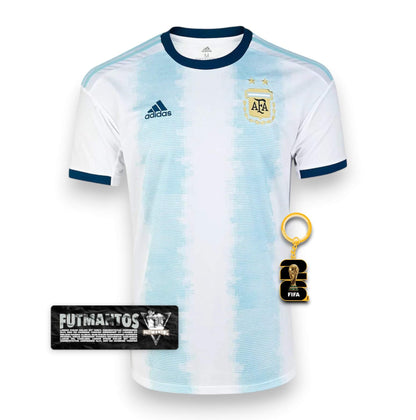 Camisa Seleção Argentina 19/20 - Azul e Branca | FutMantos
