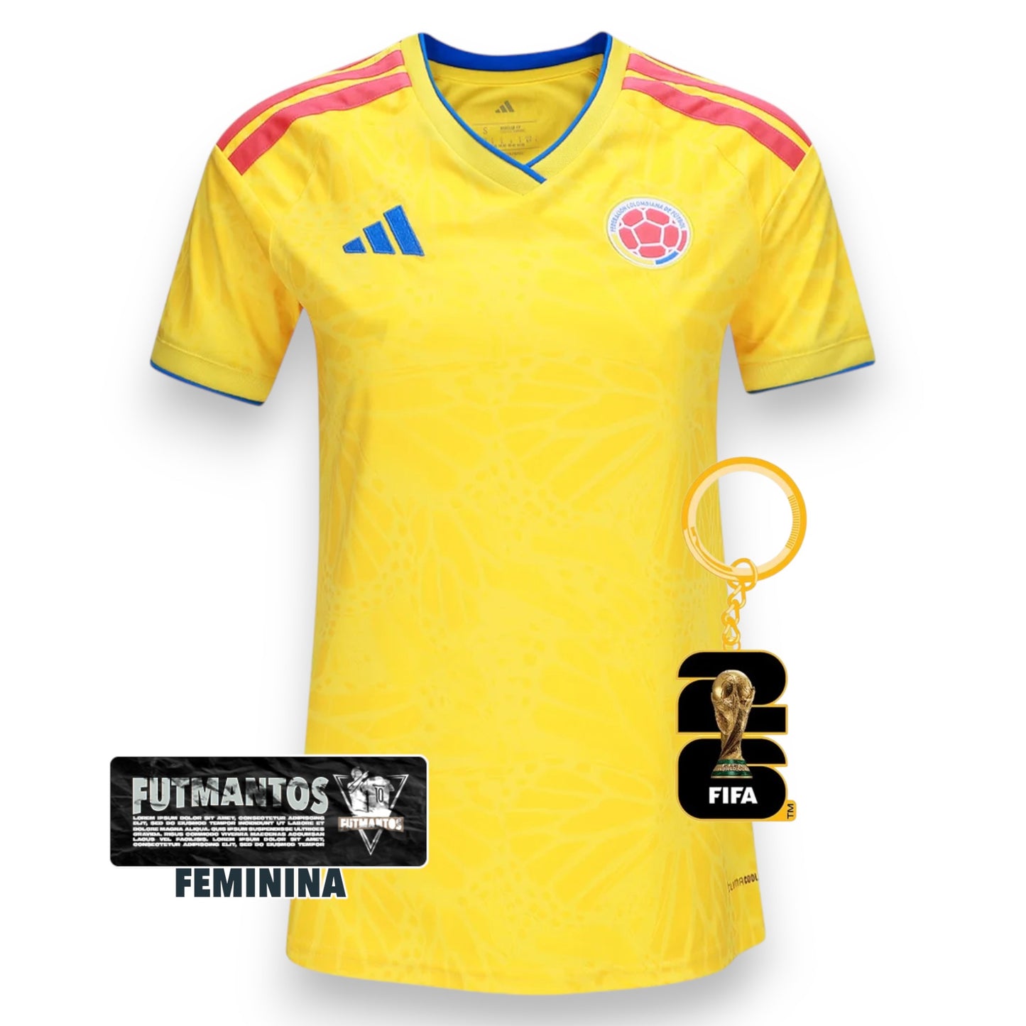 Camisa Colômbia l 2026/27 Feminina | FutMantos