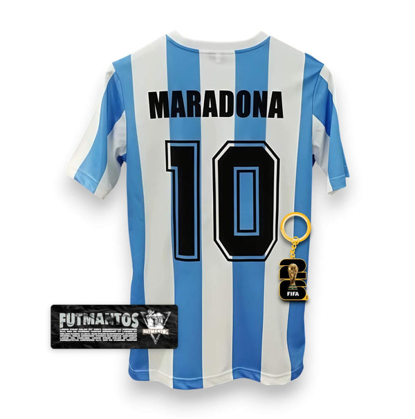 Camisa Argentina 1986 - Maradona #10 | Futmantos