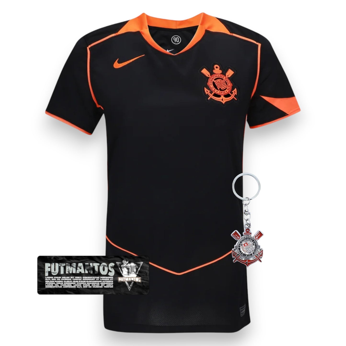 Camisa Corinthians lII 25/26 Torcedor Total 90 | Futmantos