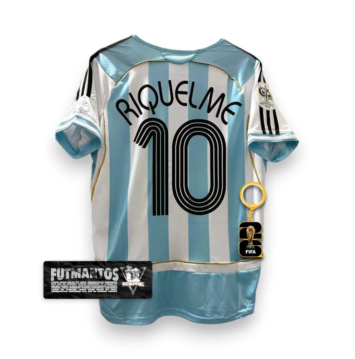 Camisa Argentina 2006 - Riquelme #10 | Futmantos