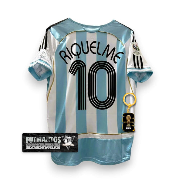 Camisa Argentina 2006 - Riquelme #10 | Futmantos