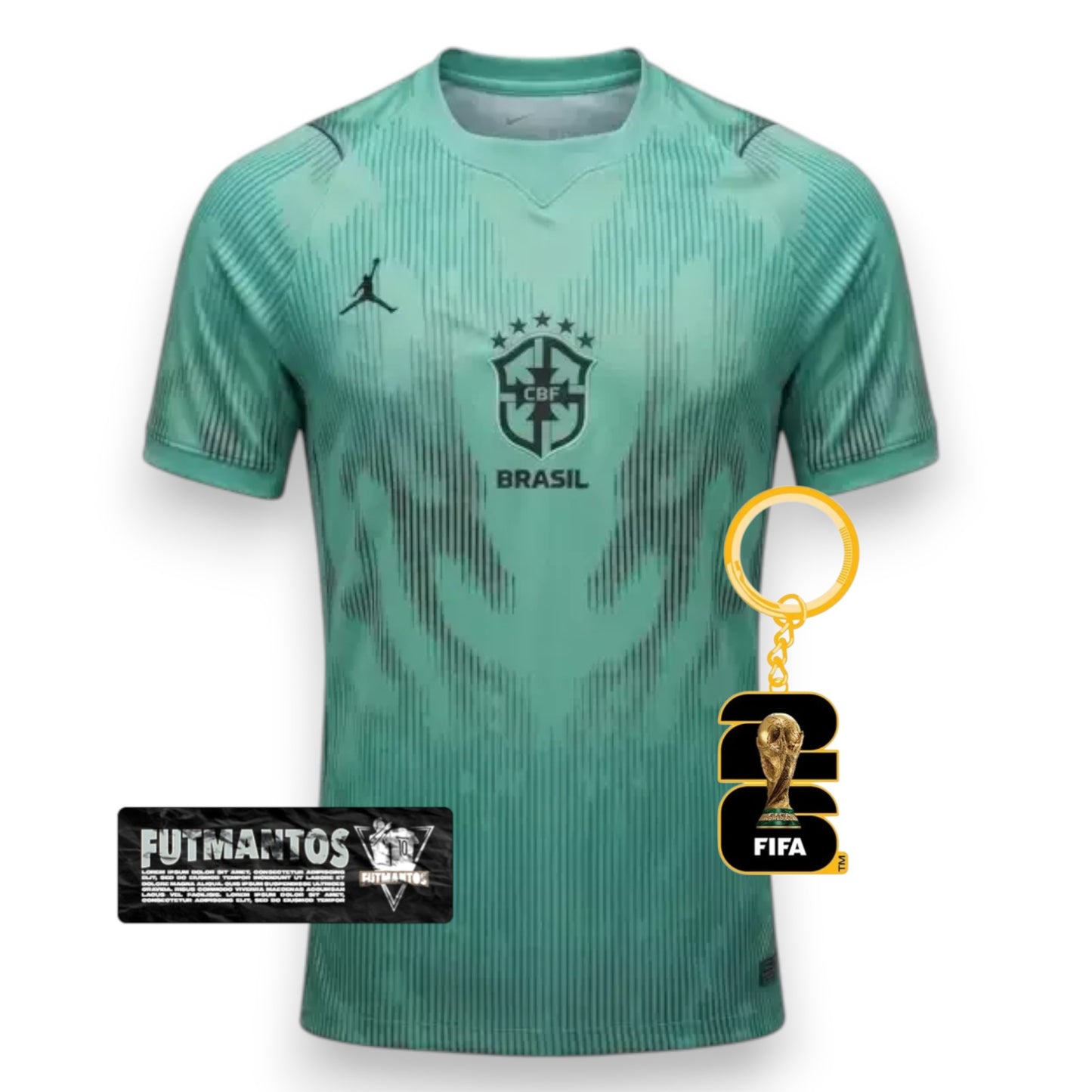 Camisa Brasil 26/27 - Jordan/Goleiro | FutMantos