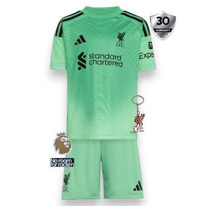 Kit Infantil Liverpool Goleiro 2025/26 | Futmantos