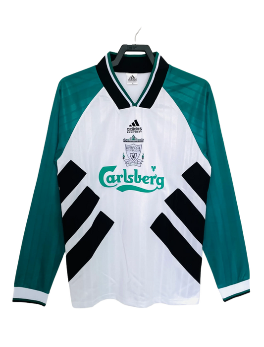 Camisa Liverpool 93/95 II Away - Versão Retrô Manga Longa