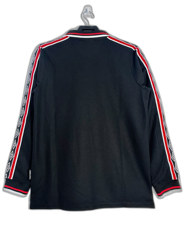 Camisa Manchester United 1998 Goleiro Preto - Versão Retrô