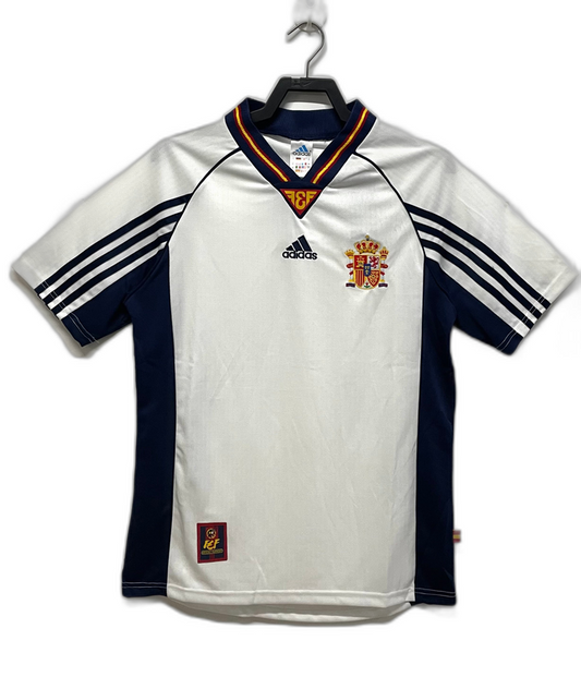 Camisa Espanha 1998 II Away - Versão Retrô | Futmantos